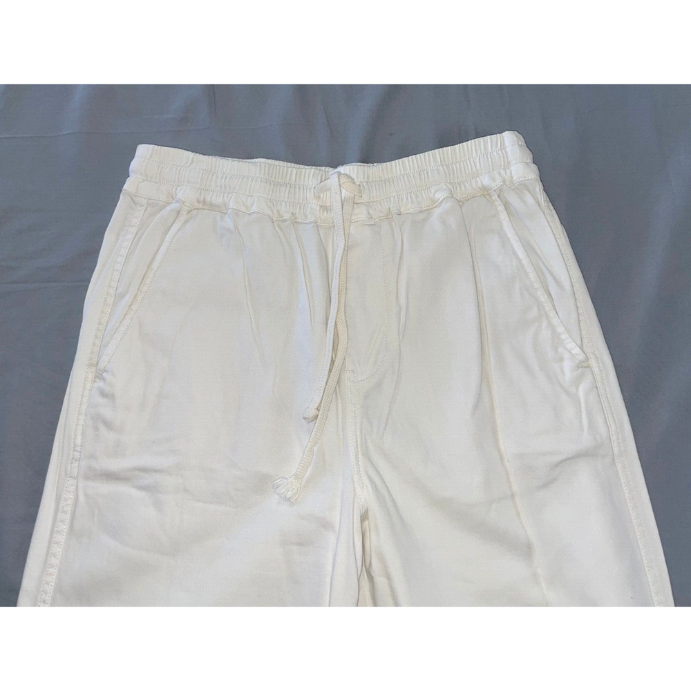 Faherty Pull On Essential Drawstring Pants in Whi… - image 6